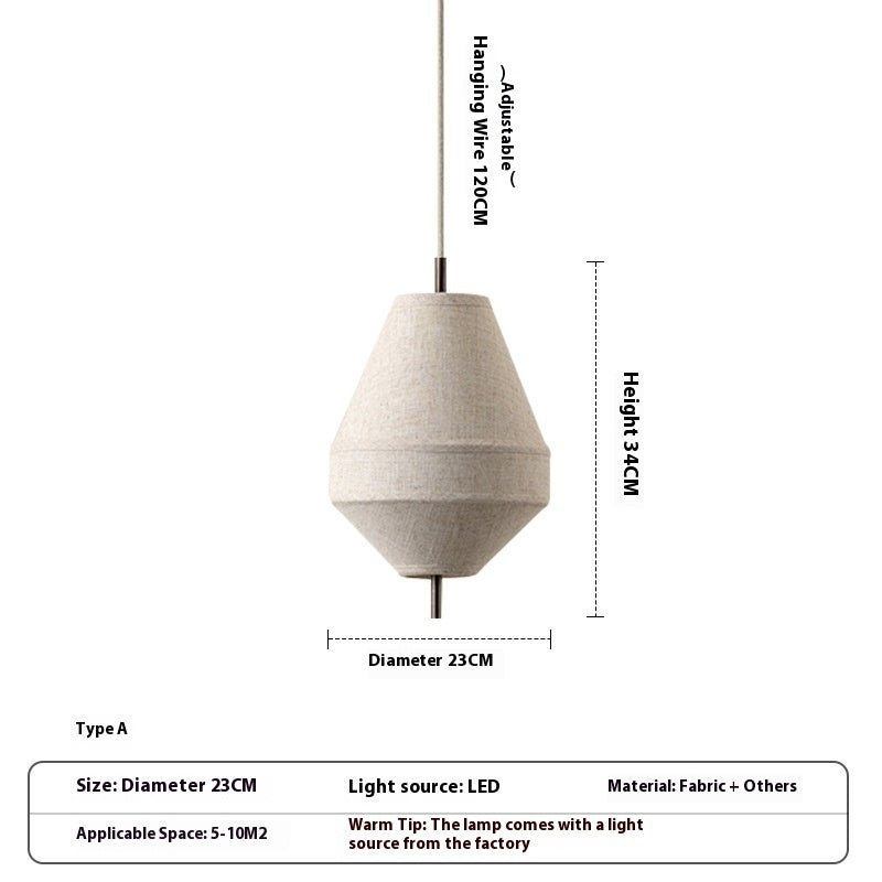 Dining Room Chandelier Japanese Style Personality Living Room Bedroom