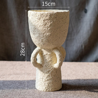Vintage Tall Breathable Vase Londecor