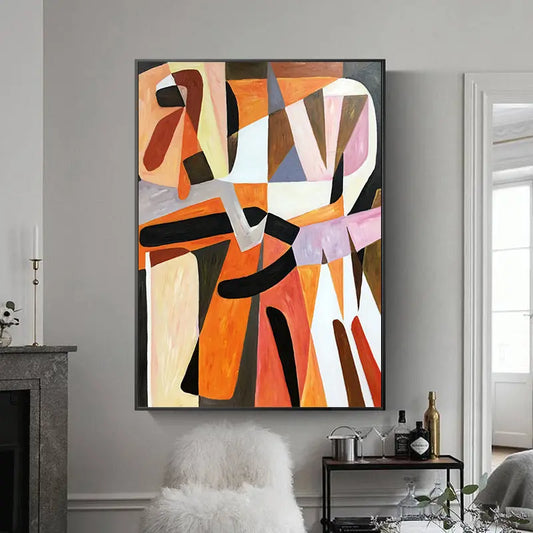 Oil Painting Hand Painted Abstract Hallway Decorative Londecor