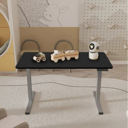 Adjustable Electric Standing Desk – Height Adjustable Sit Stand Computer Workstation for Home Office