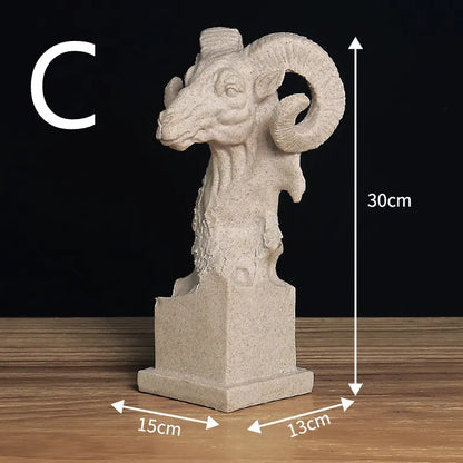 Nordic Head Ornaments Home Accessories Crafts - Londecor
