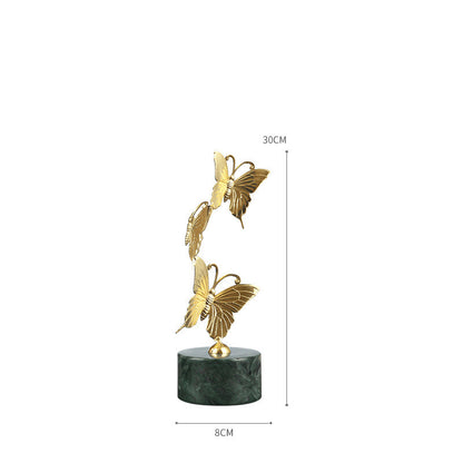 Butterfly Pure Copper Creative TV Cabinet Ornament