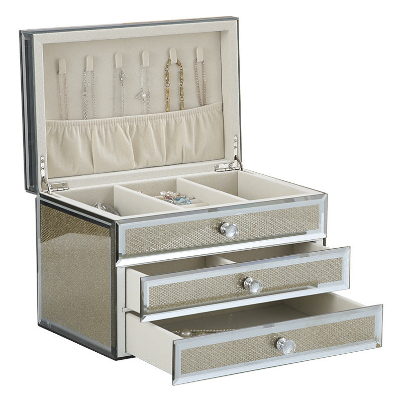 High-end Glass Jewelry Box