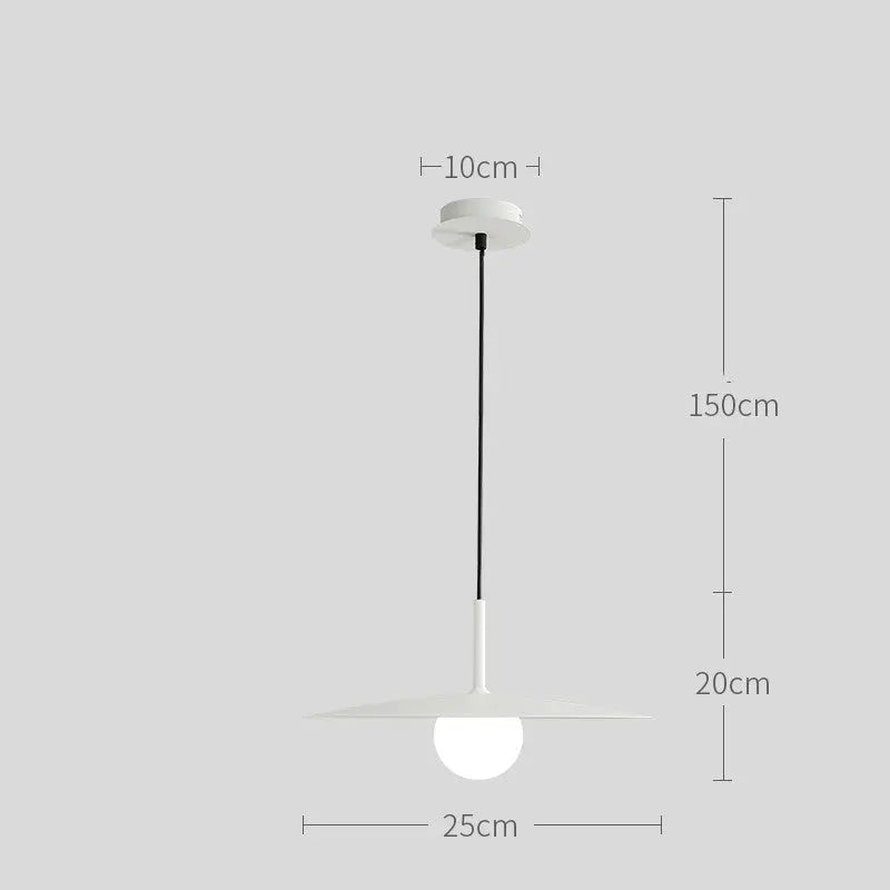 Minimalist Dining Room Chandelier, Dining Table, Bar Counter, Straw Hat Lamp Londecor