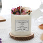 Dried Flowers Romantic Candle Londecor