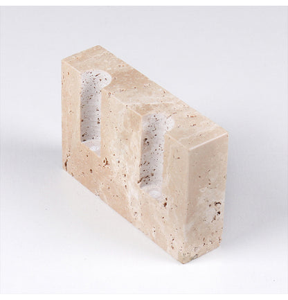 Product information: Material: Marble Size: yellow cave type a ZT0181HD, yellow cave type B ZT0182HD,Rosso Lepanto type a ZT0181ZL,Rosso Lepanto type B ZT0182ZL Process: Polishing Packing list: Candle Holder×1pc Product Image: Stone Candle Holder