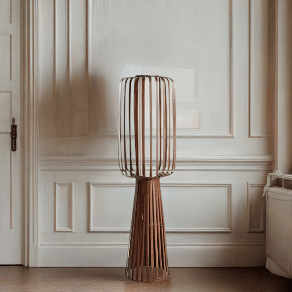 Achille Floor Lamp - Walnut