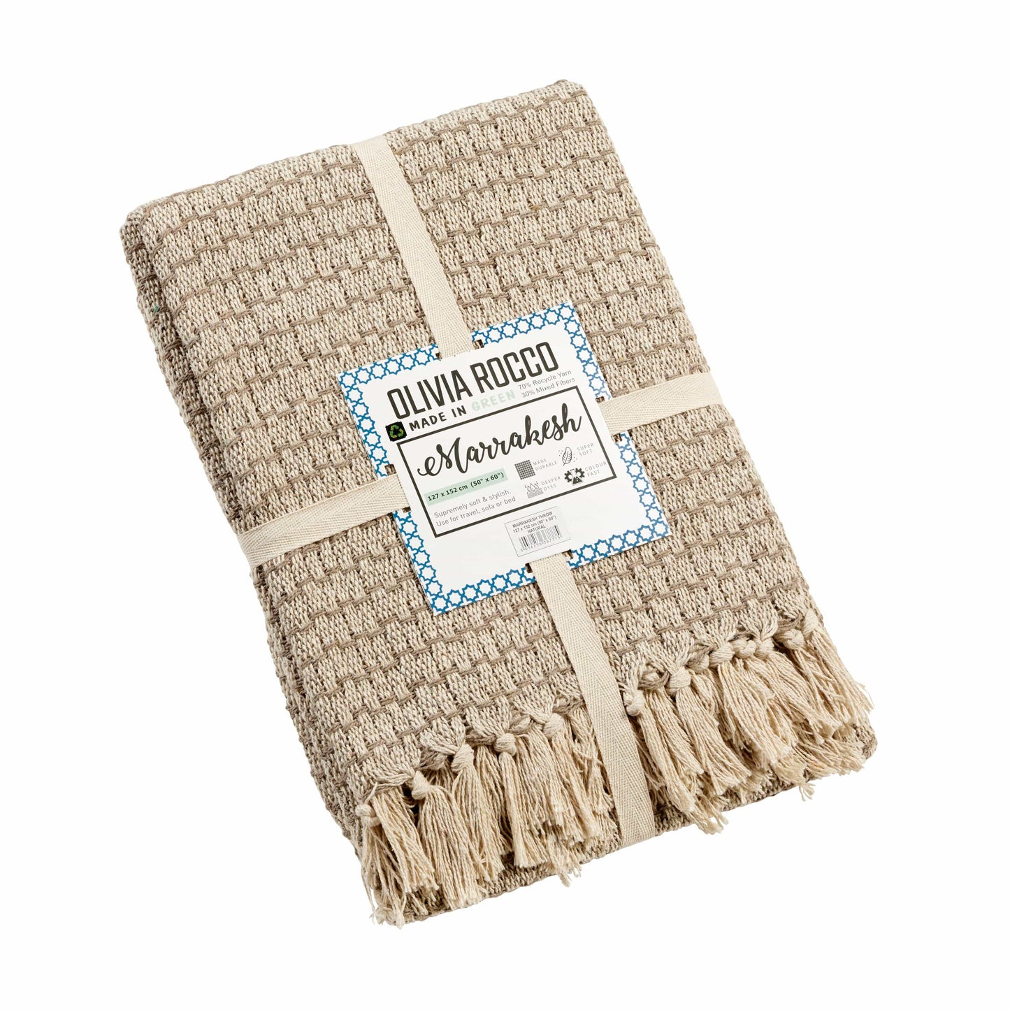 Marrakesh Eco-Friendly Super Soft Cotton Throws