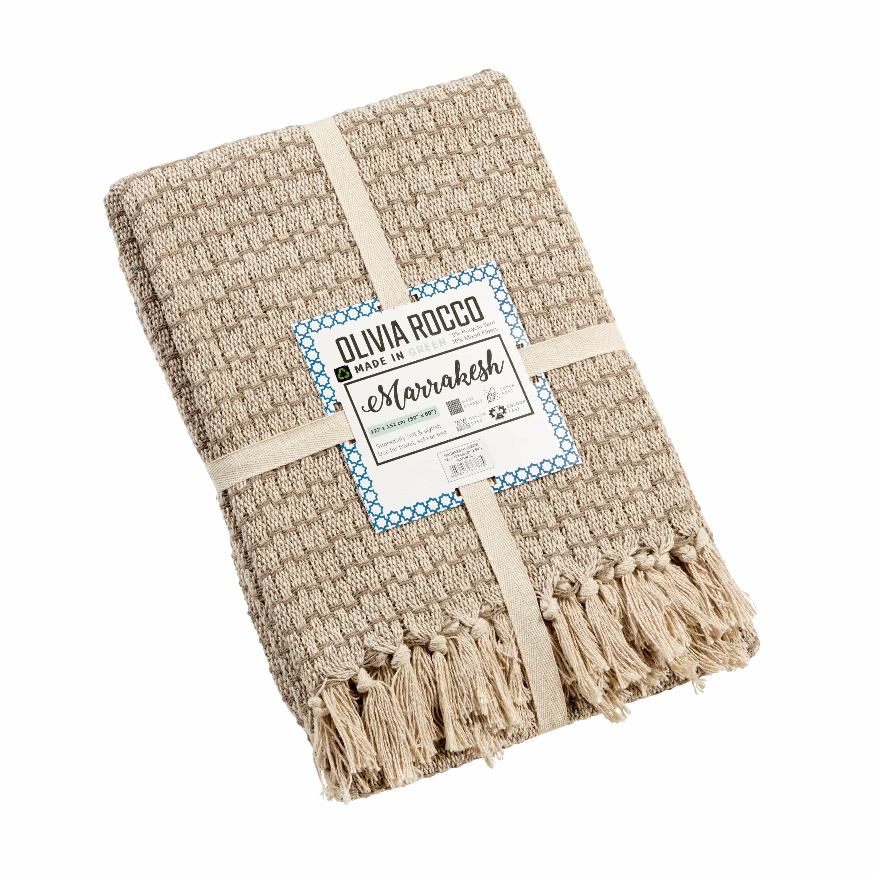 Marrakesh Eco-Friendly Super Soft Cotton Throws