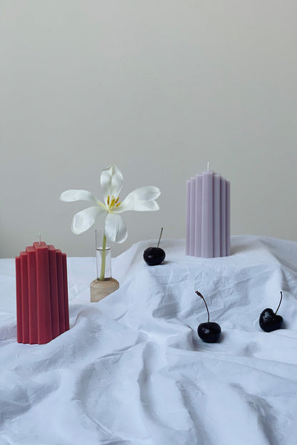 Pyramid Sculpted Candle