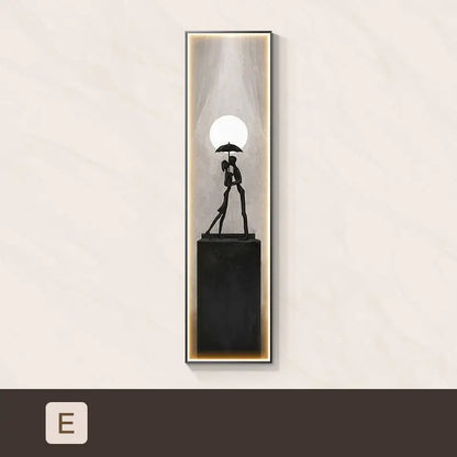 Luxury Led Luminous Entryway Decorative Painting Londecor