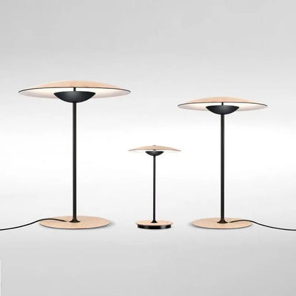UFO Umbrella Wood Grain Desk Lamp - Londecor