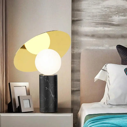 Table Lamp Designer Bedroom Bedside Marble Decoration - Londecor