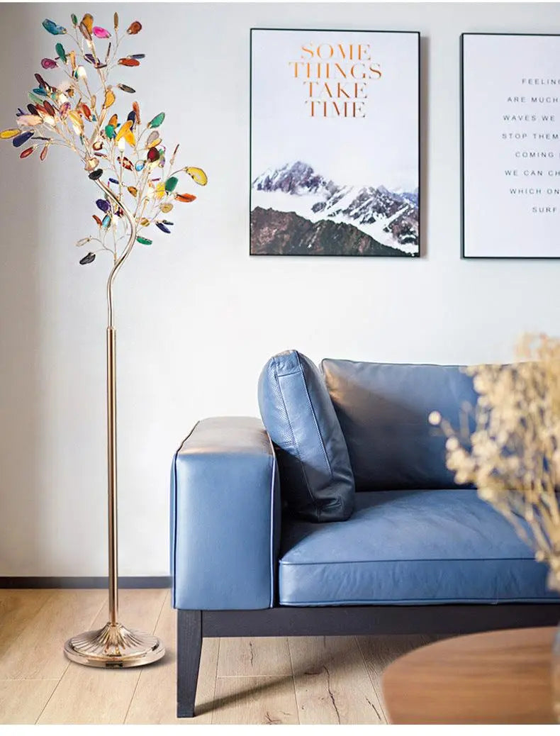 Floor Lamp Creative Natural Marble Stone - Londecor