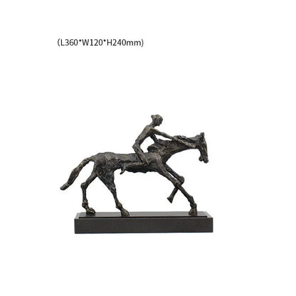 Modern Cast Iron and Marble Desktop Decorations. Londecor
