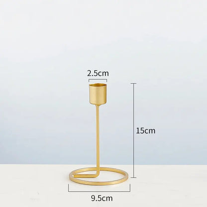 Nordic candlestick gold candlestick Londecor