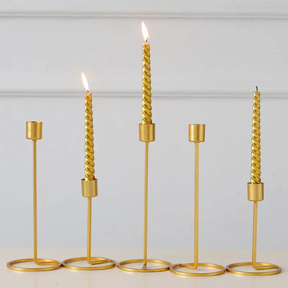Nordic candlestick gold candlestick Londecor