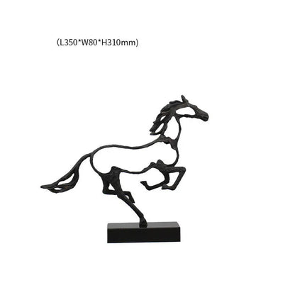 Modern Cast Iron and Marble Desktop Decorations. Londecor