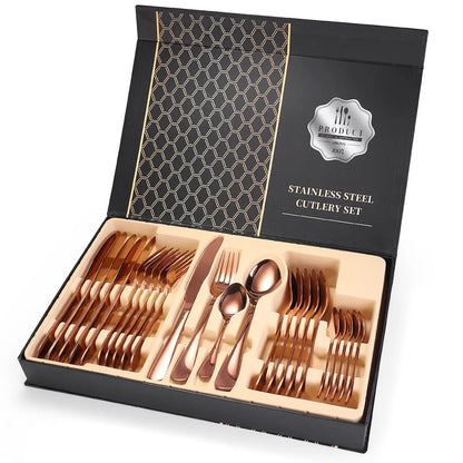 perfect gift 24 Pcs Cutlery Set Londecor