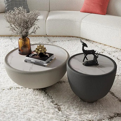 Modern Luxury Round Coffee Table Modern - Londecor