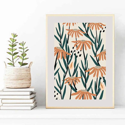 Abstract Painting Morandi Geometric Canvas Painting - Londecor