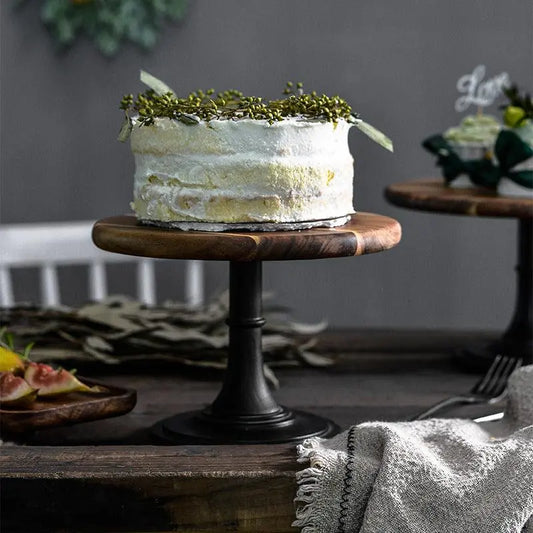 Wood Tray dessert cake stand - Londecor