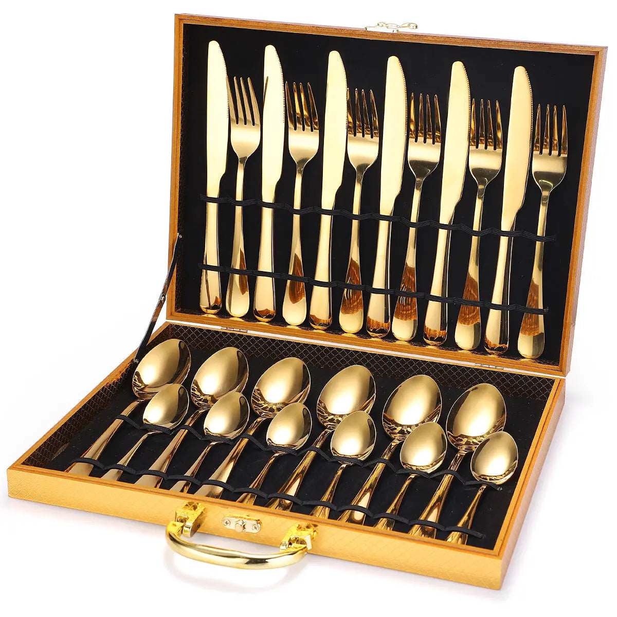 perfect gift 24 Pcs Cutlery Set Londecor