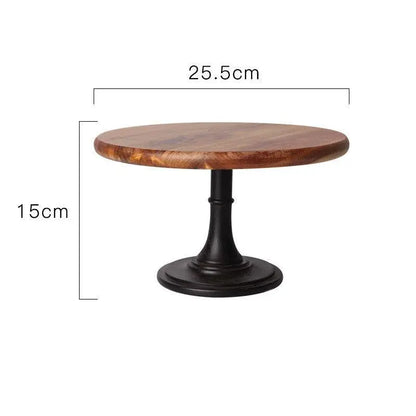 Wood Tray dessert cake stand - Londecor