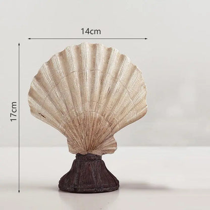 Resin Shell Ornament-Beach House - Londecor