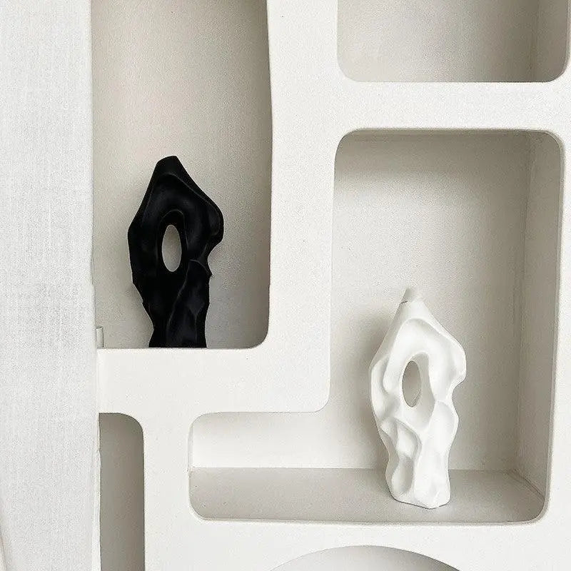 Ceramic Ornaments Medieval Sculpture Vases Decorative Flowers - Londecor