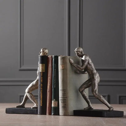 Bookstand, Bookend, Book-holder of Two Men - Londecor
