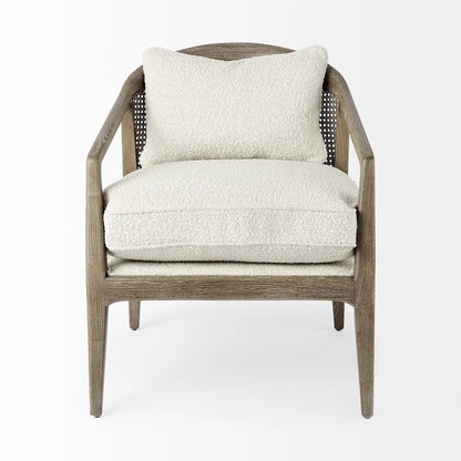 Fusion Light Cane Back Arm Chair-1