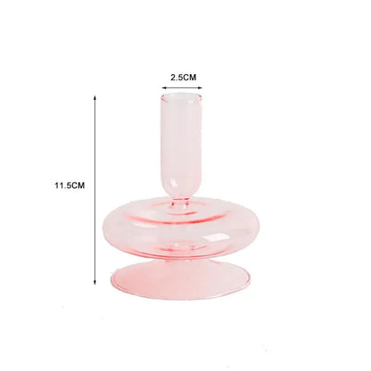 Glass Candle Holder Decoration - Londecor