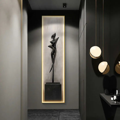 Luxury Led Luminous Entryway Decorative Painting Londecor