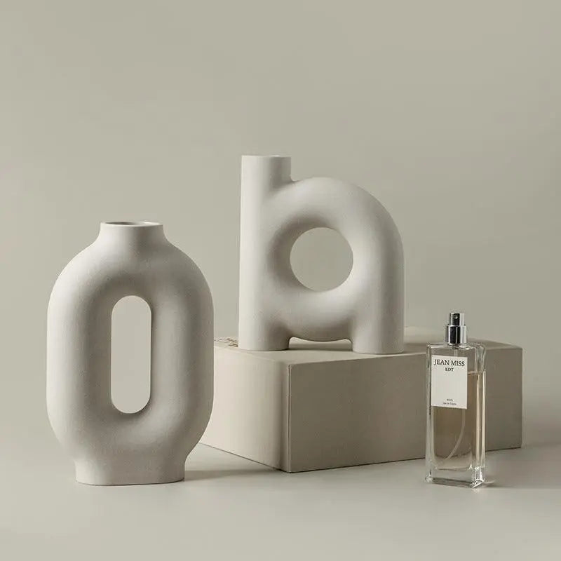 Minimalist Dried Flower Arrangement Vase - Londecor