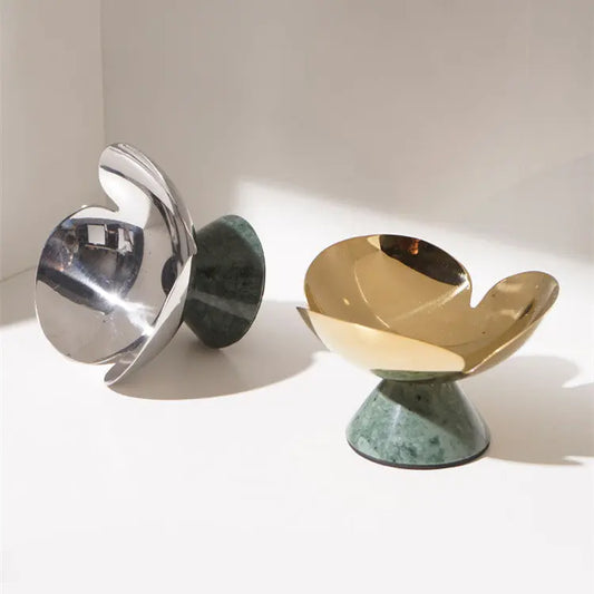Creative Stainless Steel Marble Basket Londecor