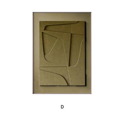 Geometric Abstract Wall Art Canvas Painting - Londecor