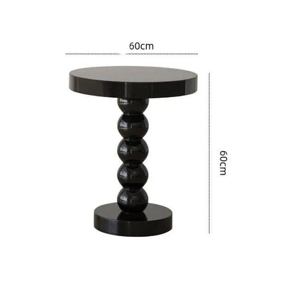 Vintage Solid Wood Round Side Table - Londecor