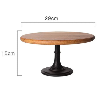 Wood Tray dessert cake stand - Londecor