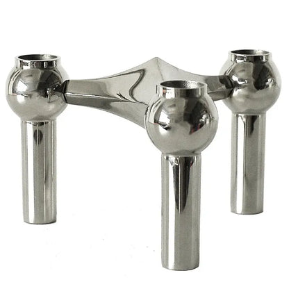 Stainless Steel Stackable Candle Holder Londecor