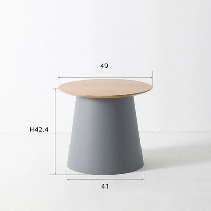 Simple Solid Round Coffee Table - Londecor