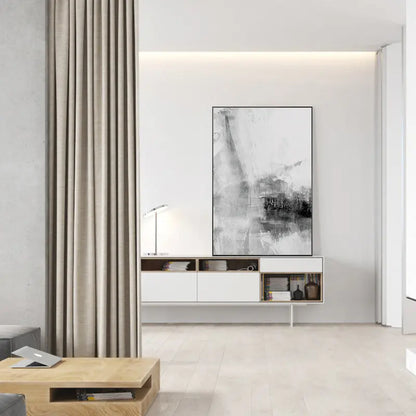 Nordic Simple Gray Abstract Texture Decorative Painting Londecor