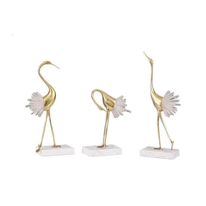 Home Crystal Crane Decoration - Londecor