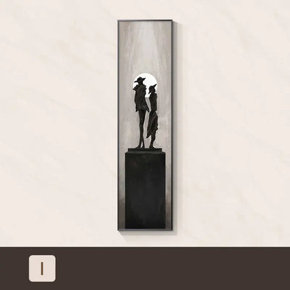 Luxury Led Luminous Entryway Decorative Painting Londecor