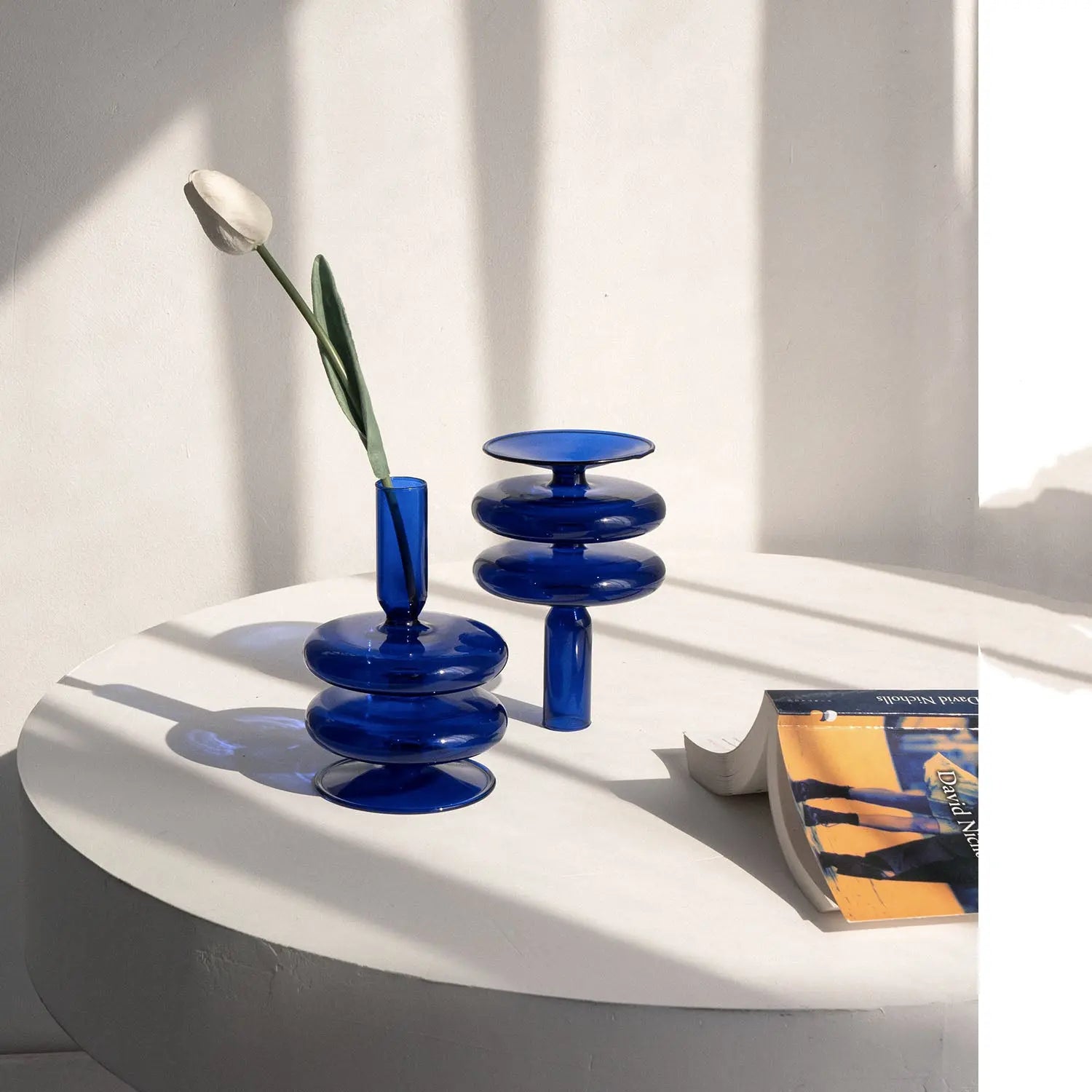 Original Klein Blue Vase Ornament Londecor