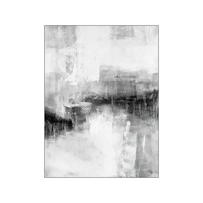 Nordic Simple Gray Abstract Texture Decorative Painting Londecor