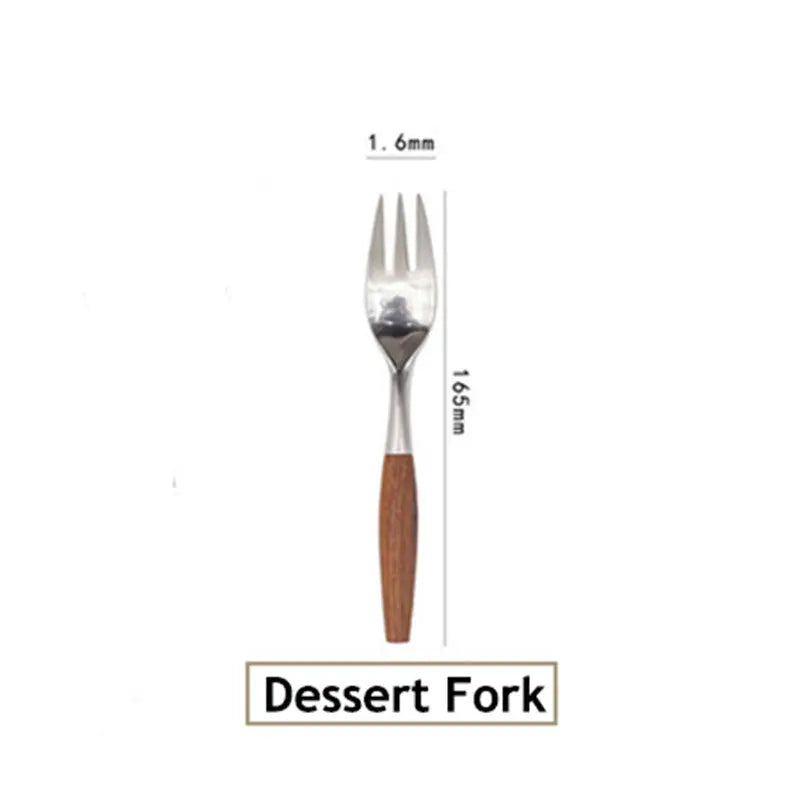 Stainless Steel Cutlery Set With Log Handle Londecor