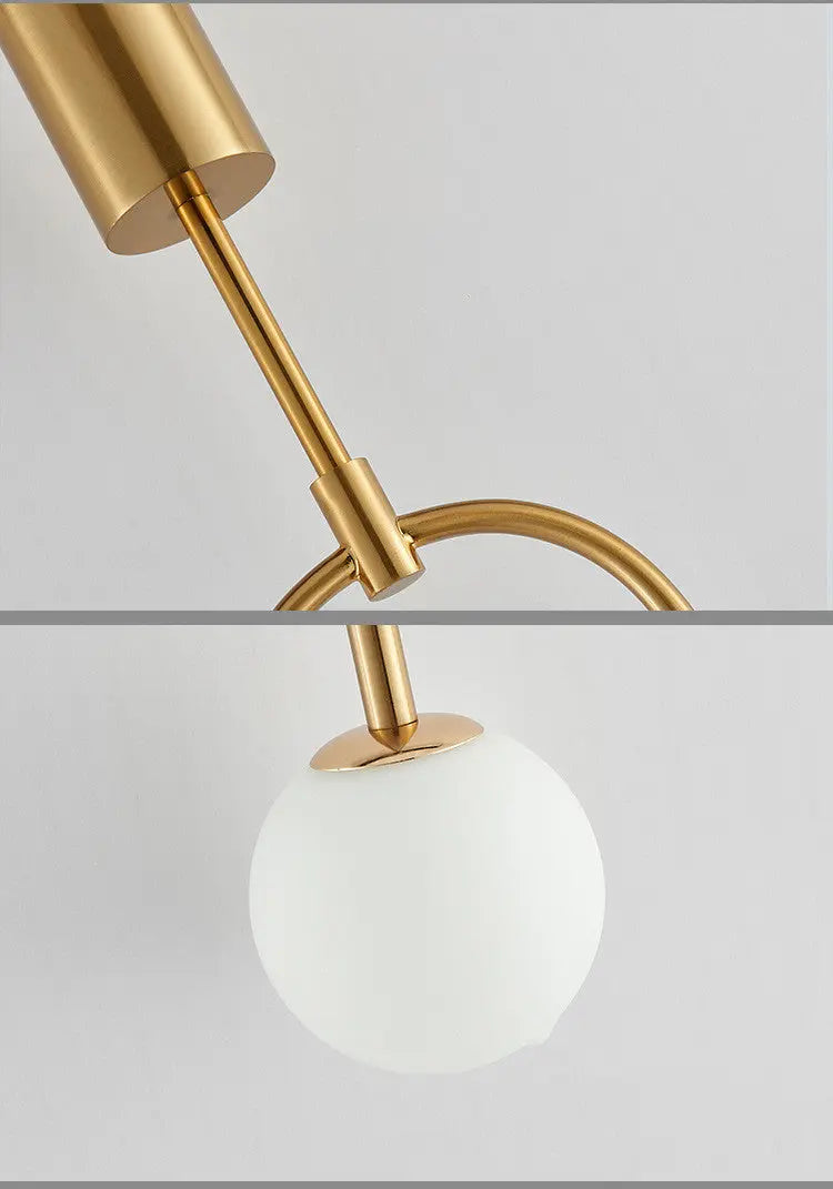 Nordic Minimalist Bedroom Bedside Chandelier Modern Londecor