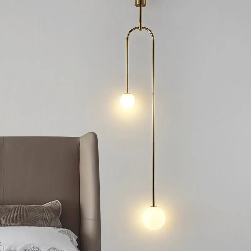 Nordic Minimalist Bedroom Bedside Chandelier Modern Londecor