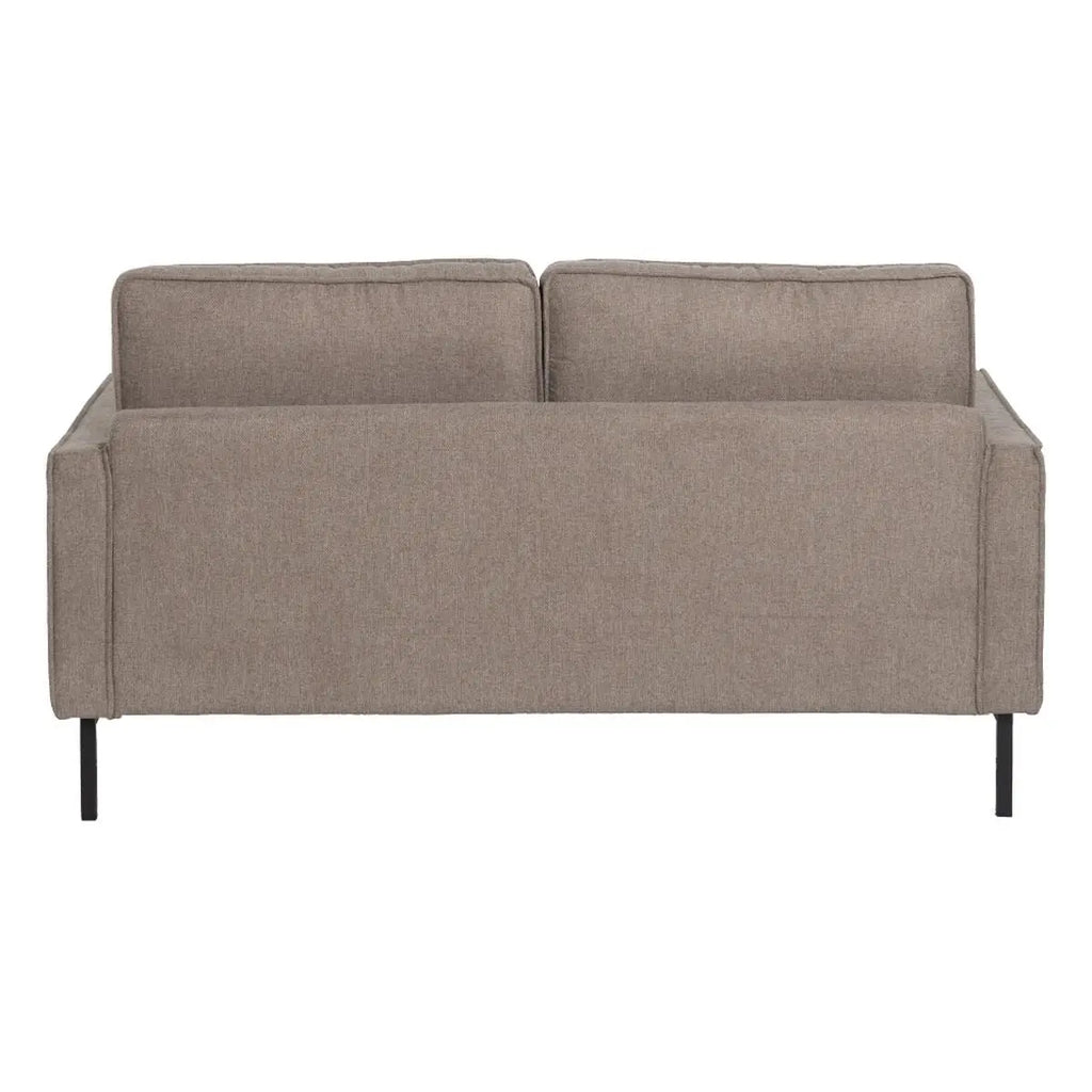 Sofa 163 x 87 x 90 cm Synthetisch materiaal Metaal Taupe-8